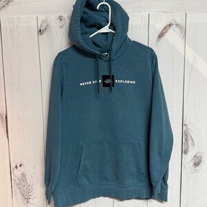 The North Face Women’s Never Stop Exploring Hoodie – Teal Blue – XL